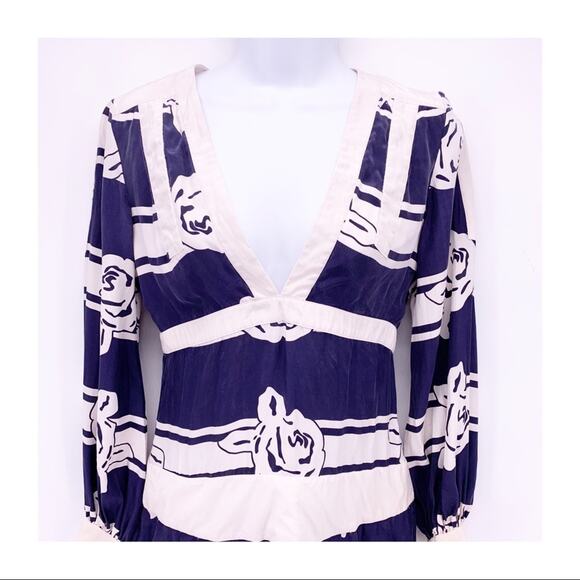 Alice McCall Long Sleeve Mini Dress W/ Pockets Size 4 - Picture 2 of 10